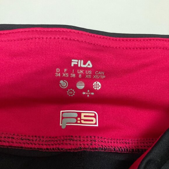 XS Fila Cropped Yoga Running Pants - Picture 10 of 11